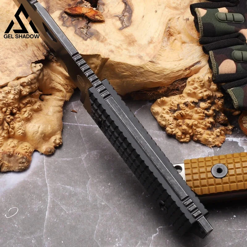 6mm Thick G10 STRIDER Tactical Outdoor Stright Knife-GS120 KNIVES - Tophatter Daily Deals