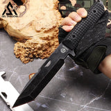 6mm Thick G10 STRIDER Tactical Outdoor Stright Knife-GS120 KNIVES - Tophatter Daily Deals