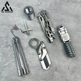 6pcs Silver Pocket defense Knife Tools Pack 6 pcs pack - Tophatter Daily Deals