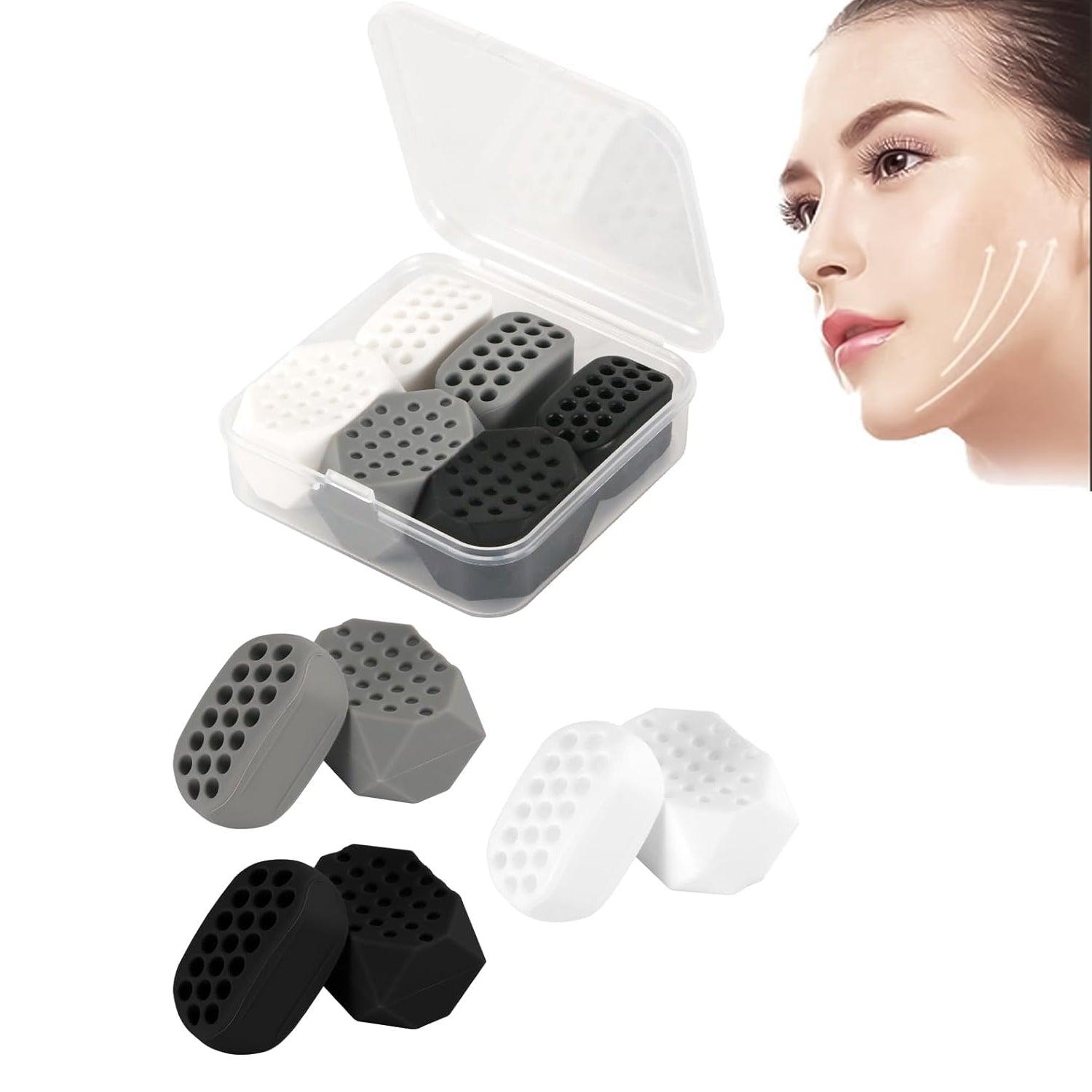 Jaw Exercises Tool - Chiselled Jawline Fitness Neck Face Toning Anti-Wrinkle Health & Beauty - Tophatter Daily Deals