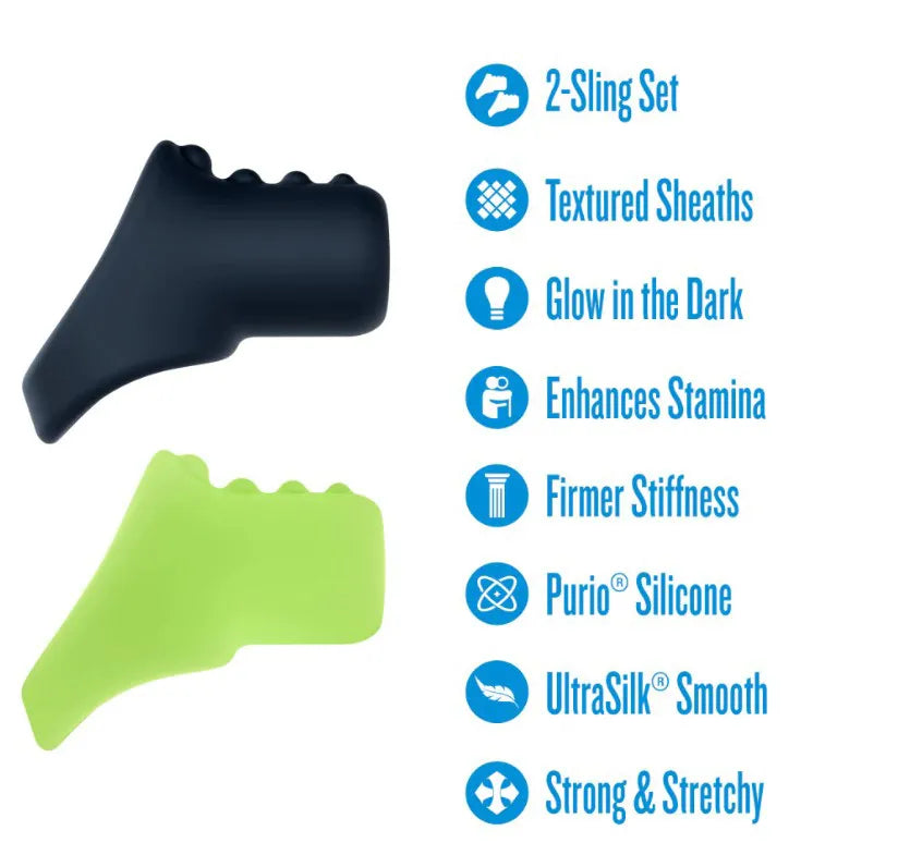 Performance Plus Flare – Premium 2-Sling Set for Stamina and Support > Cock Ring > Sling - Tophatter Daily Deals