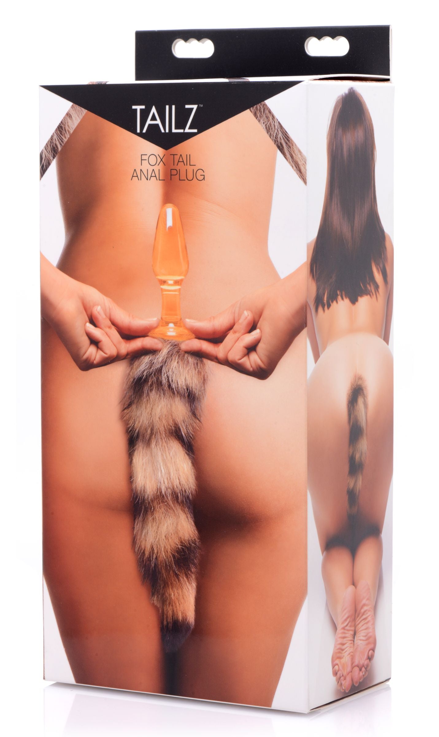 Fox Tail Anal Plug Faux Fur and Borosilicate Glass > Anal Range > Tail Butt Plugs - Tophatter Daily Deals