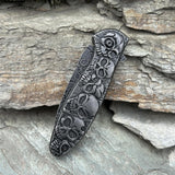 6 Skull Heads Folding Knife - Tophatter Daily Deals