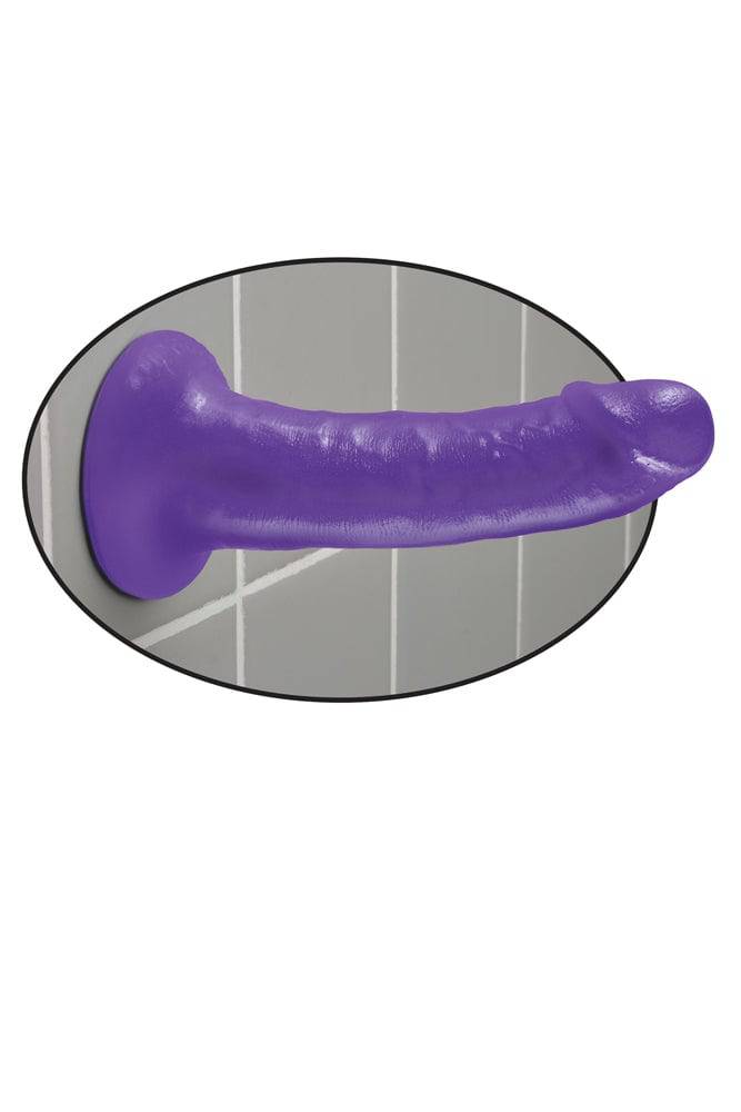 Pipedream - Dillio - Slim Realistic Dildo - 6 inch - Purple Sex Toy - Tophatter Daily Deals
