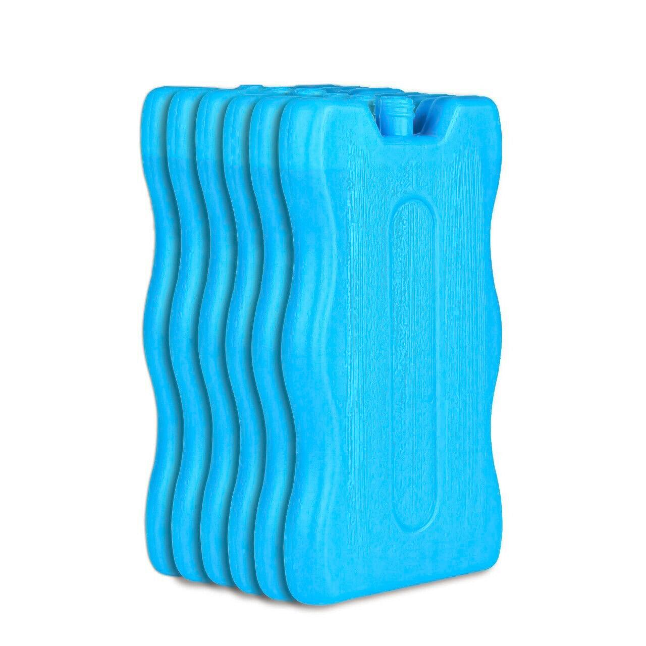 Ice Blocks for Coolers - 6 x Freezer Blocks For Cool Cooler Bag Ice Packs For Lunch Box Picnic Reusable Sports & Outdoor - Tophatter Daily Deals