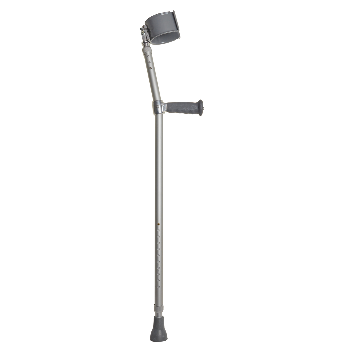 Lofstrand Forearm Crutches Stainless Steel Side Opening - Tophatter Daily Deals