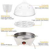 7 Capacity Electric Egg Cooker Kitchen Appliances - Tophatter Daily Deals