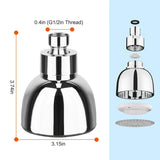 7 Color Changing LED Shower Head Bath - Tophatter Daily Deals