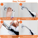 7 Color Changing LED Shower Head Bath - Tophatter Daily Deals
