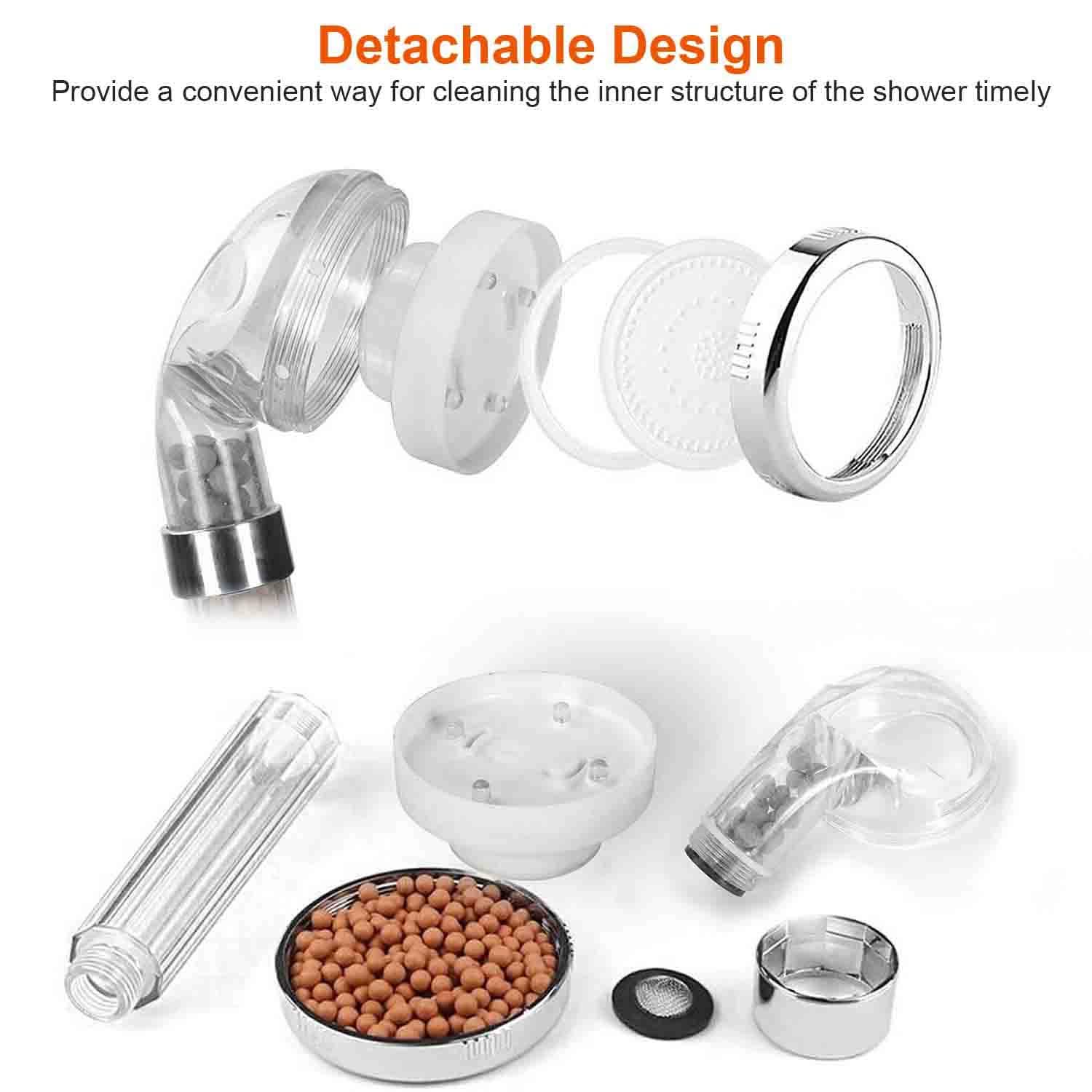 7 Color Changing Light Handheld Shower Head Bath - Tophatter Daily Deals