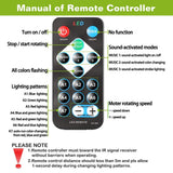 7 Colors Sound Activated Party Lights with Remote Control Indoor Lighting - Tophatter Daily Deals
