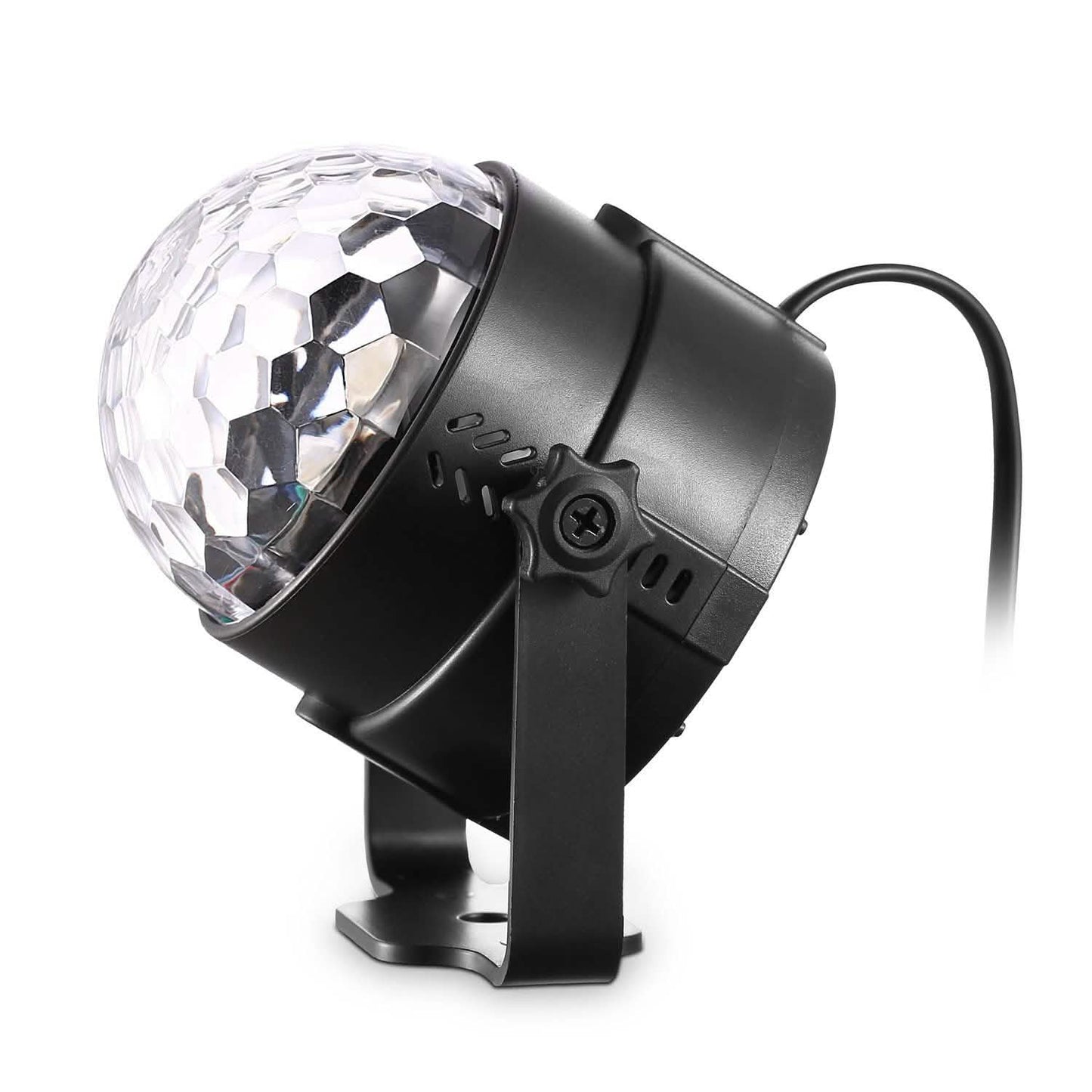7 Colors Sound Activated Party Lights with Remote Control Indoor Lighting - Tophatter Daily Deals