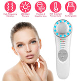 7-in-1 Facial Massager Ultrasonic High Frequency Face Lifting Machine Beauty & Personal Care - Tophatter Daily Deals