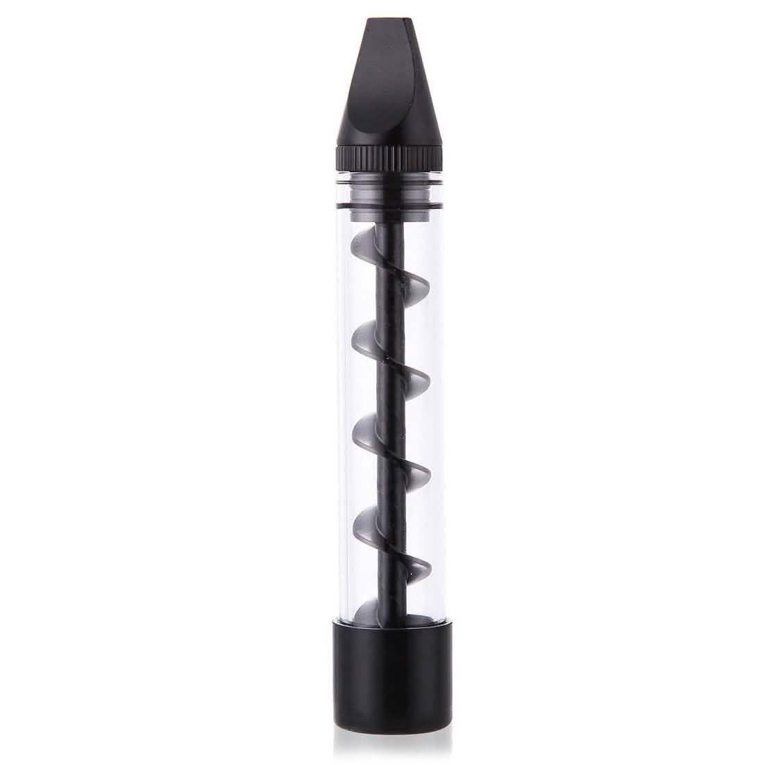 7-in-1 Grinder Blunt Kit with Smoking Metal Tip Cleaning Brush Black Everything Else - Tophatter Daily Deals