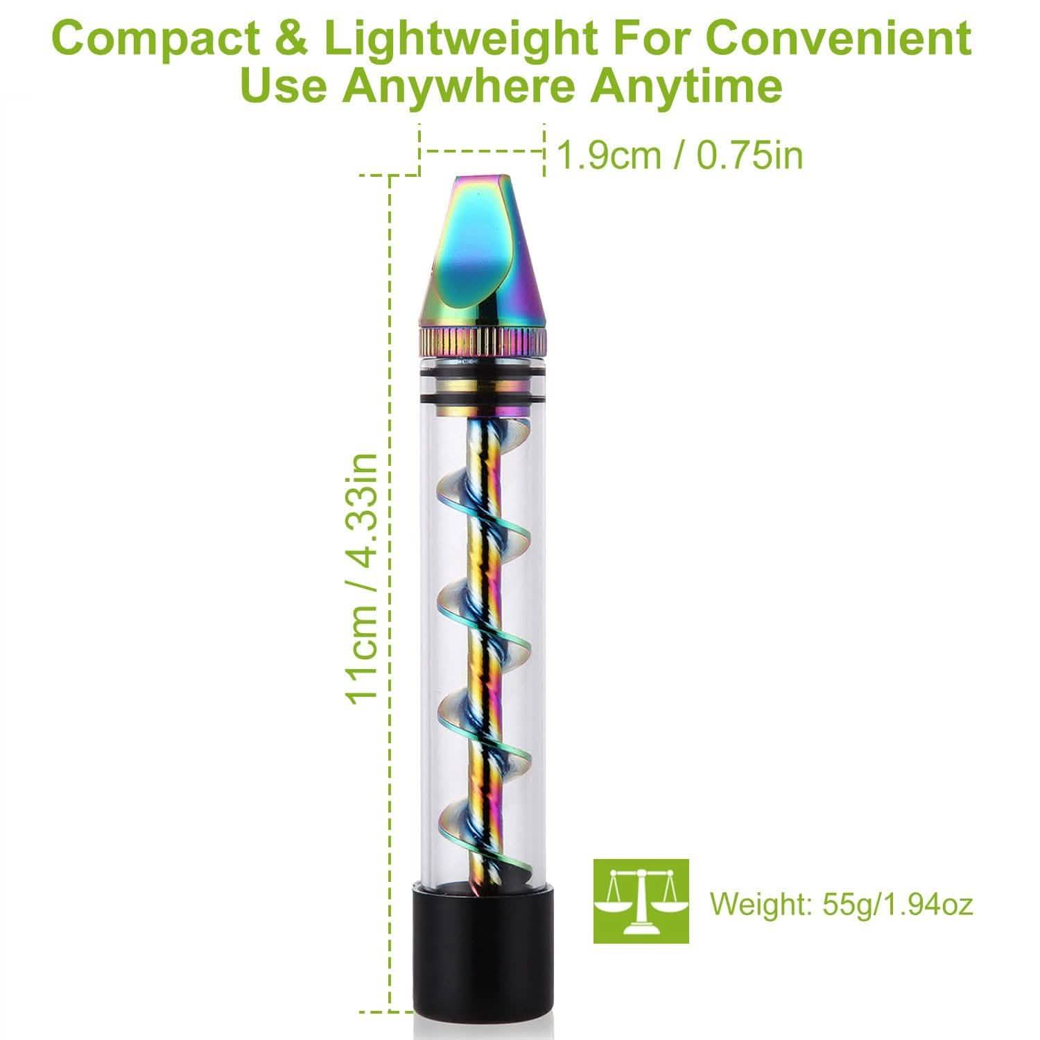 7-in-1 Grinder Blunt Kit with Smoking Metal Tip Cleaning Brush Everything Else - Tophatter Daily Deals