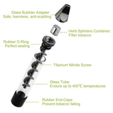 7-in-1 Grinder Blunt Kit with Smoking Metal Tip Cleaning Brush Everything Else - Tophatter Daily Deals
