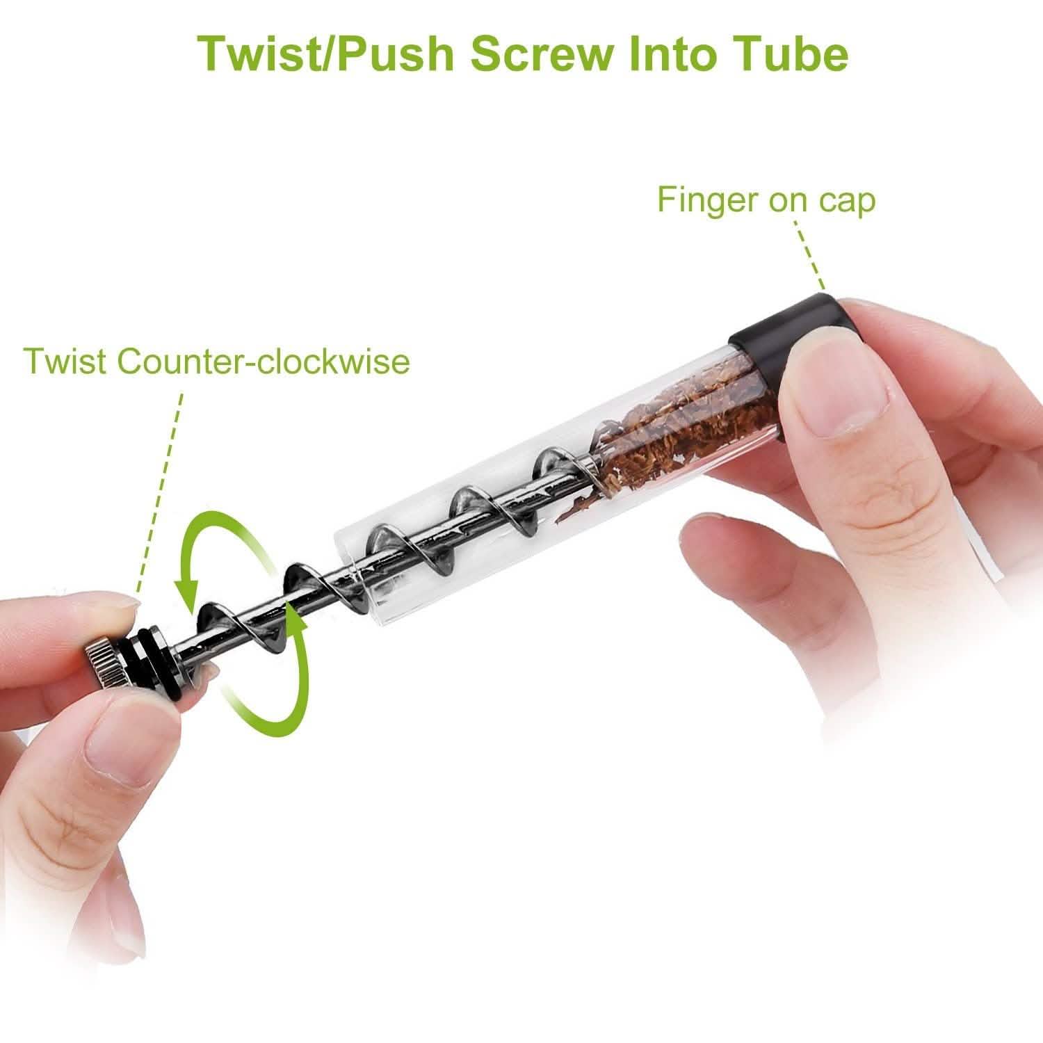 7-in-1 Grinder Blunt Kit with Smoking Metal Tip Cleaning Brush Everything Else - Tophatter Daily Deals