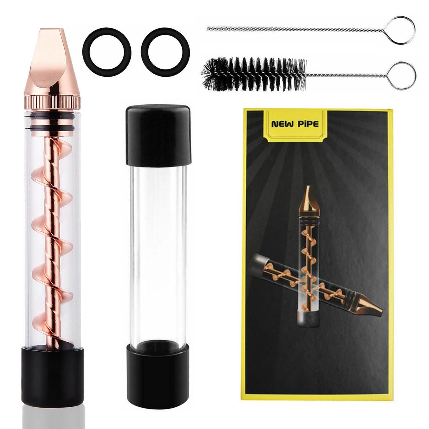 7-in-1 Grinder Blunt Kit with Smoking Metal Tip Cleaning Brush Everything Else - Tophatter Daily Deals