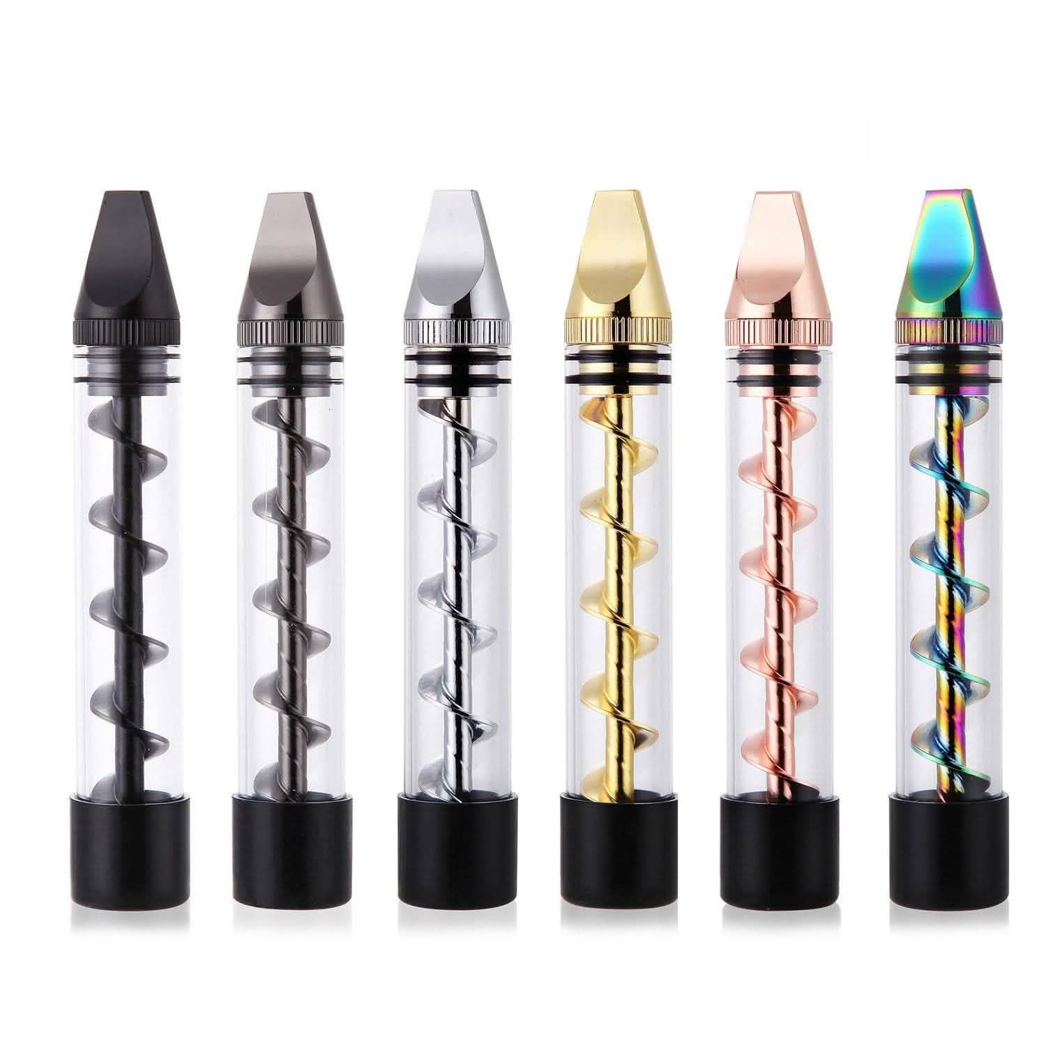 7-in-1 Grinder Blunt Kit with Smoking Metal Tip Cleaning Brush Everything Else - Tophatter Daily Deals