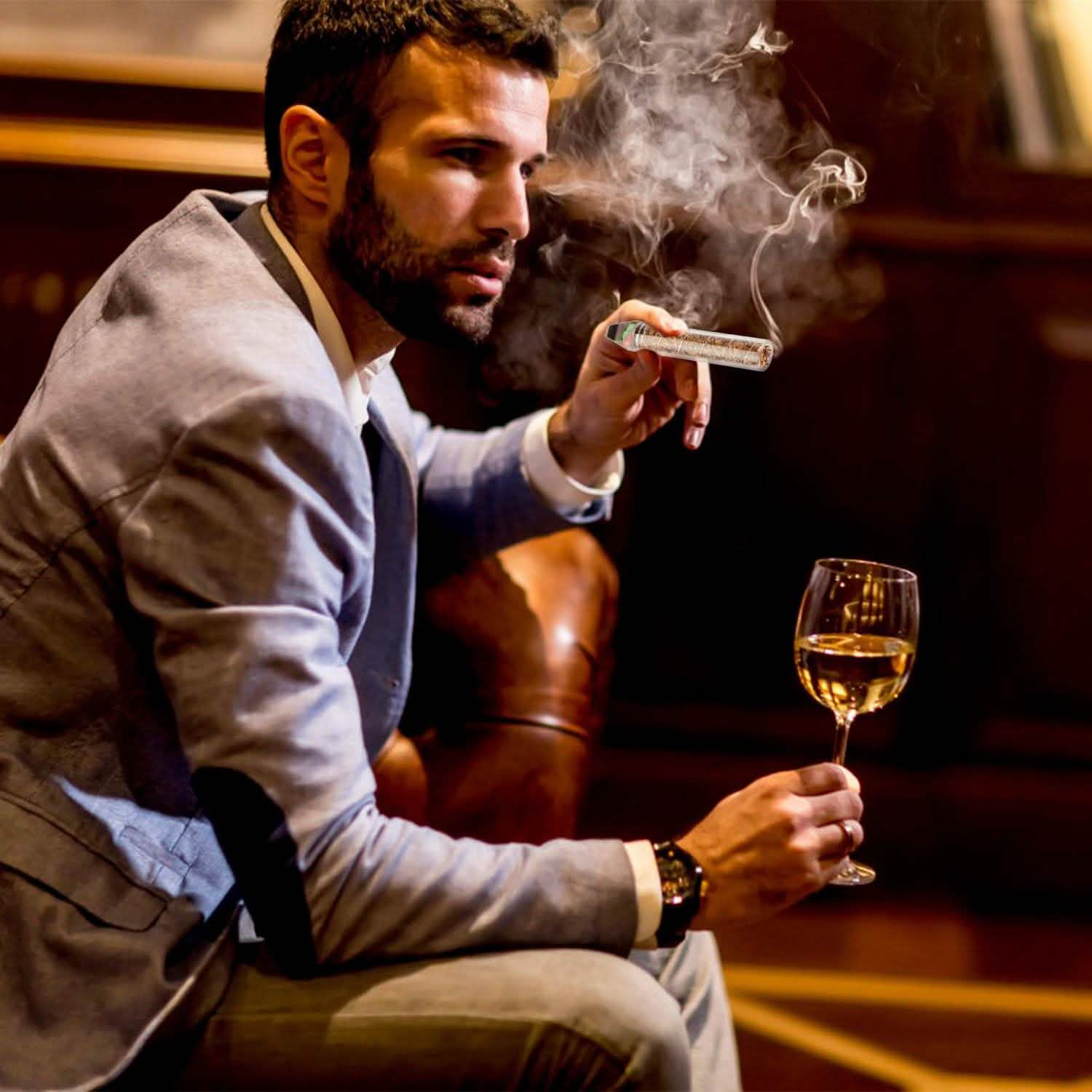 7-in-1 Grinder Blunt Kit with Smoking Metal Tip Cleaning Brush Everything Else - Tophatter Daily Deals