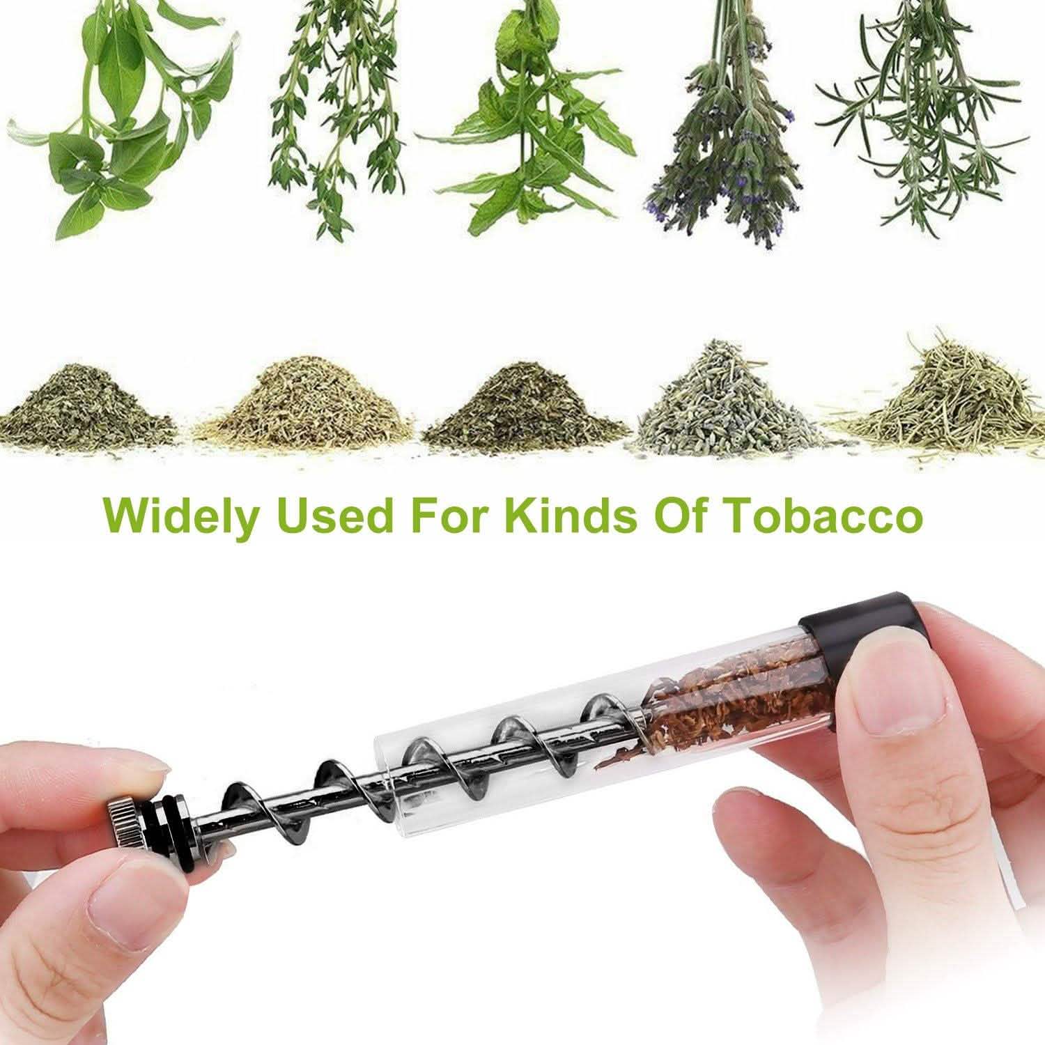 7-in-1 Grinder Blunt Kit with Smoking Metal Tip Cleaning Brush Everything Else - Tophatter Daily Deals