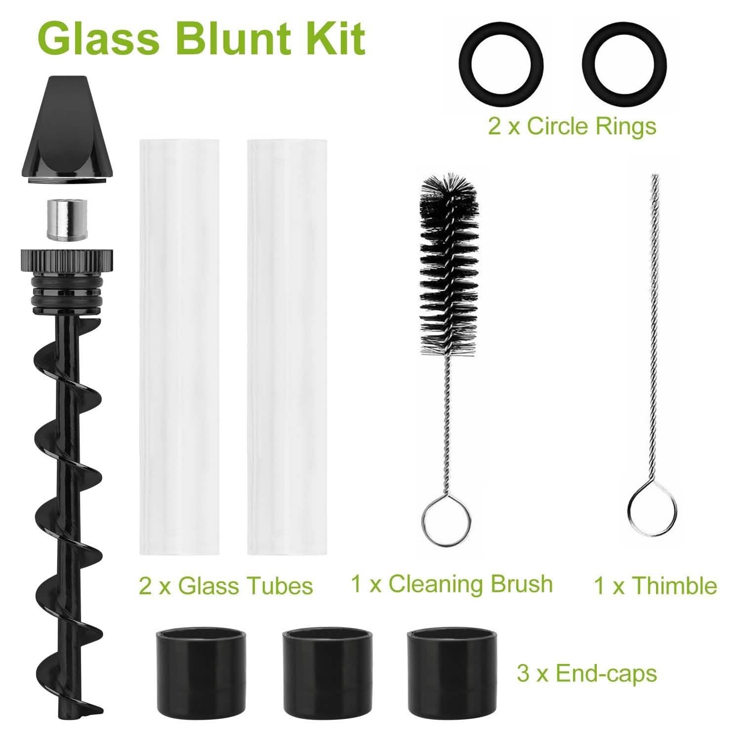7-in-1 Grinder Blunt Kit with Smoking Metal Tip Cleaning Brush Everything Else - Tophatter Daily Deals