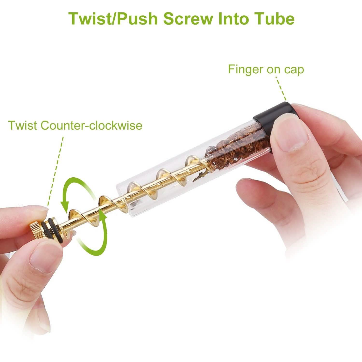7-in-1 Grinder Blunt Kit with Smoking Metal Tip Cleaning Brush Everything Else - Tophatter Daily Deals