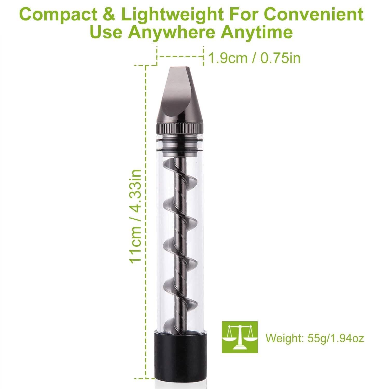 7-in-1 Grinder Blunt Kit with Smoking Metal Tip Cleaning Brush Everything Else - Tophatter Daily Deals