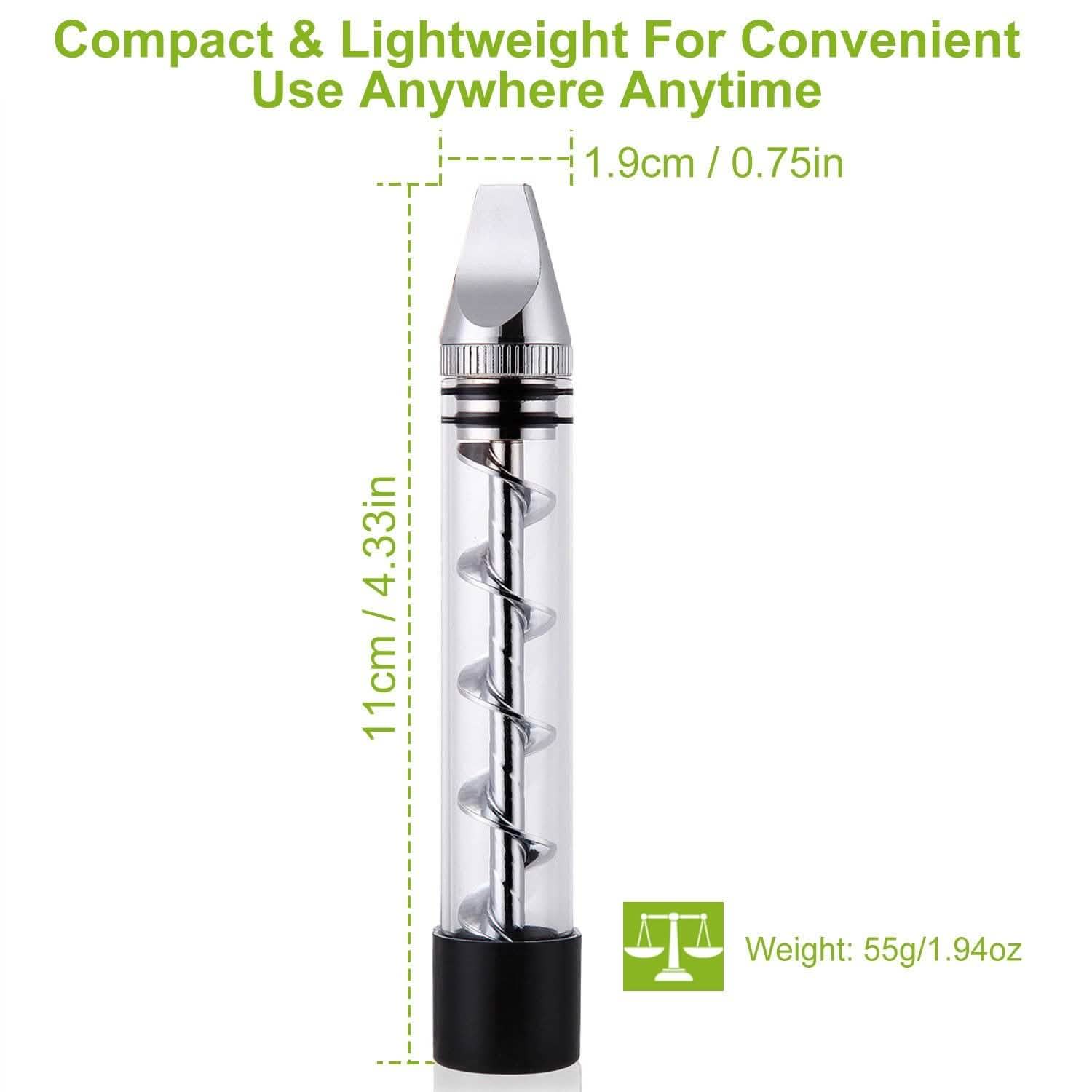 7-in-1 Grinder Blunt Kit with Smoking Metal Tip Cleaning Brush Everything Else - Tophatter Daily Deals