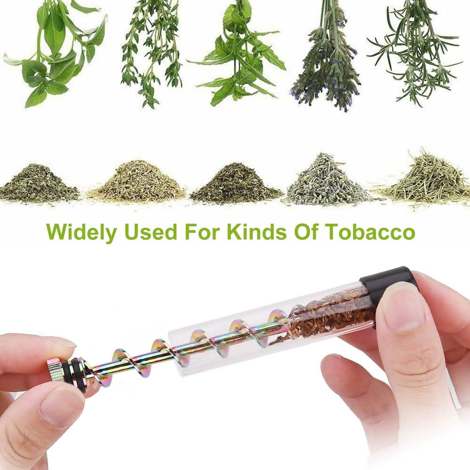 7-in-1 Grinder Blunt Kit with Smoking Metal Tip Cleaning Brush Everything Else - Tophatter Daily Deals