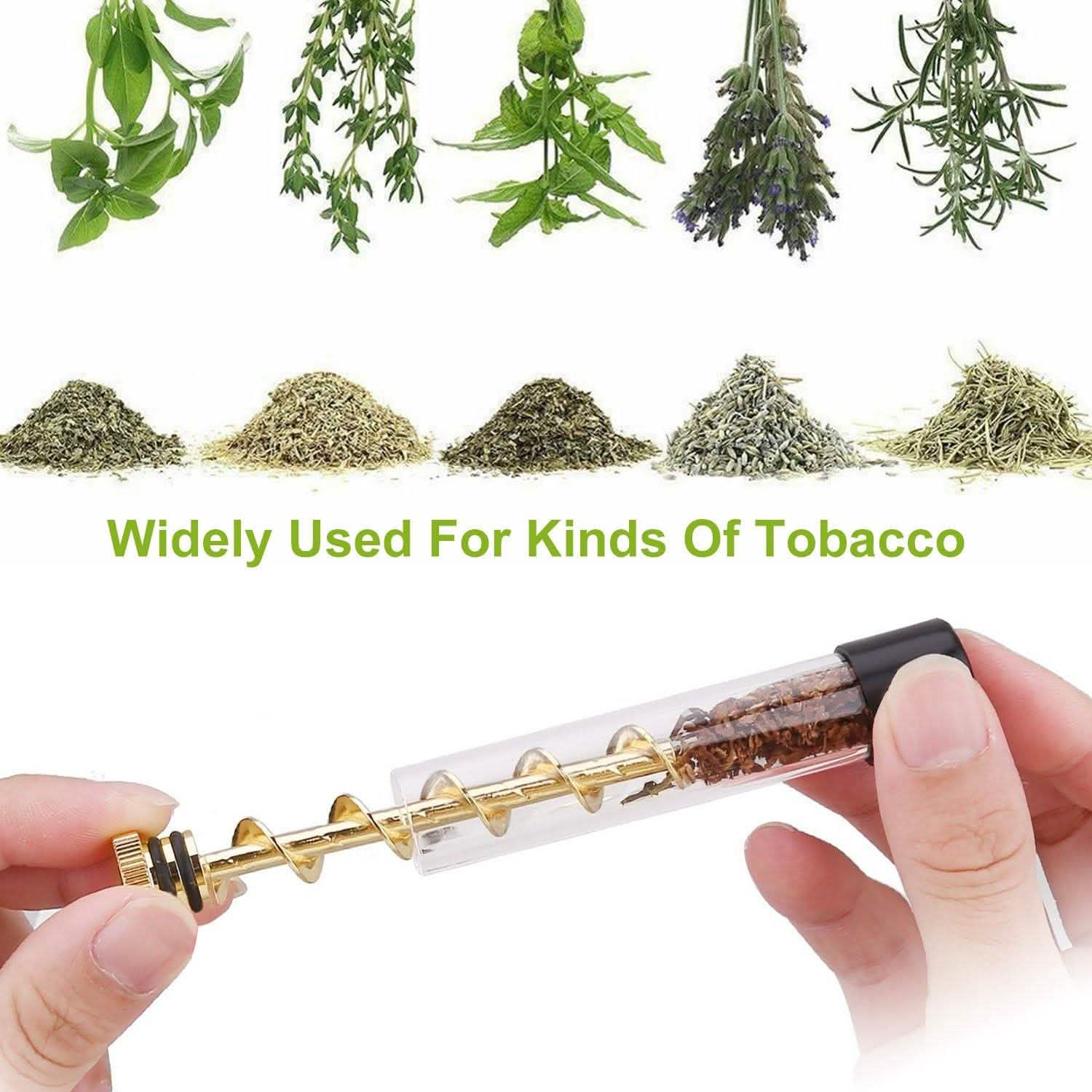 7-in-1 Grinder Blunt Kit with Smoking Metal Tip Cleaning Brush Everything Else - Tophatter Daily Deals