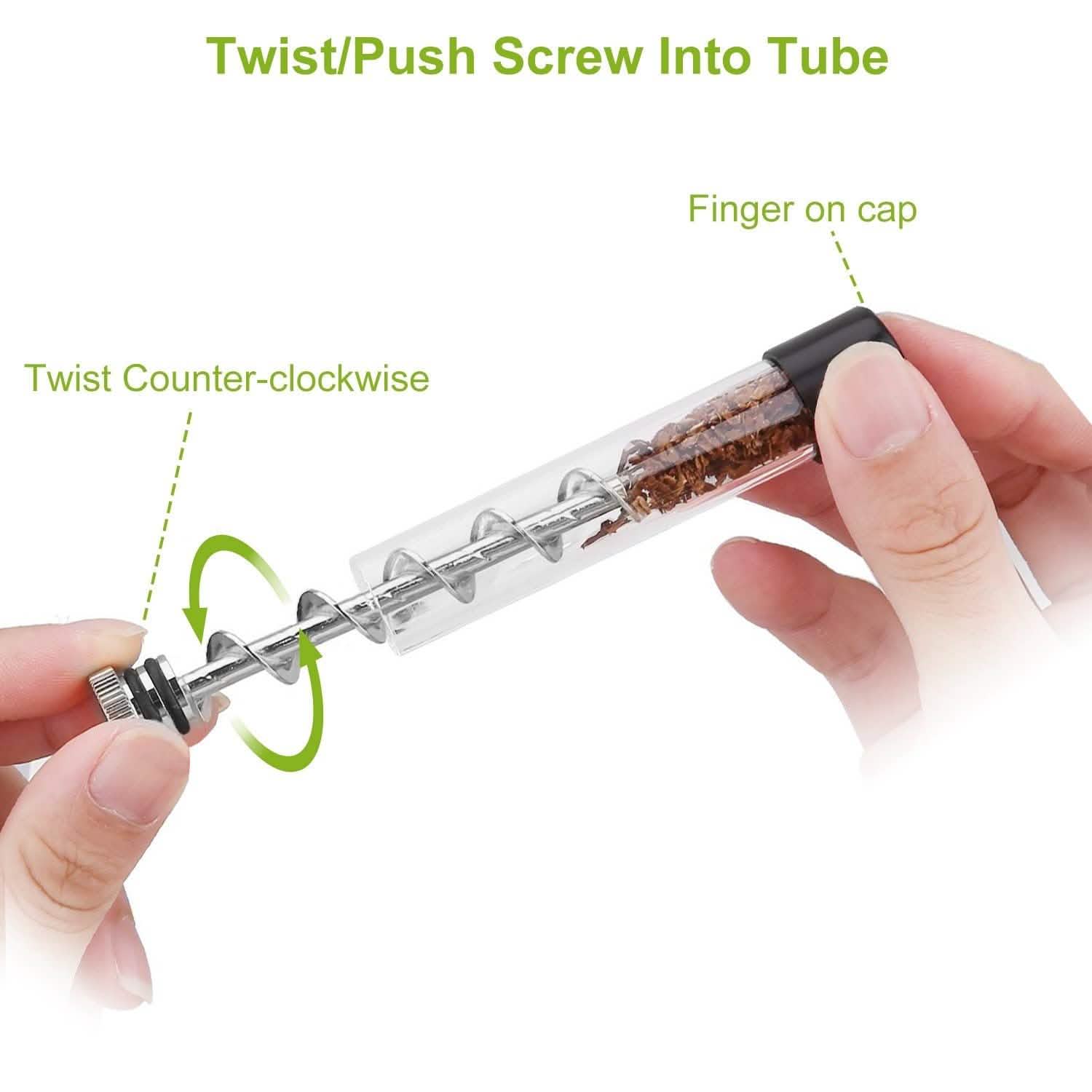 7-in-1 Grinder Blunt Kit with Smoking Metal Tip Cleaning Brush Everything Else - Tophatter Daily Deals