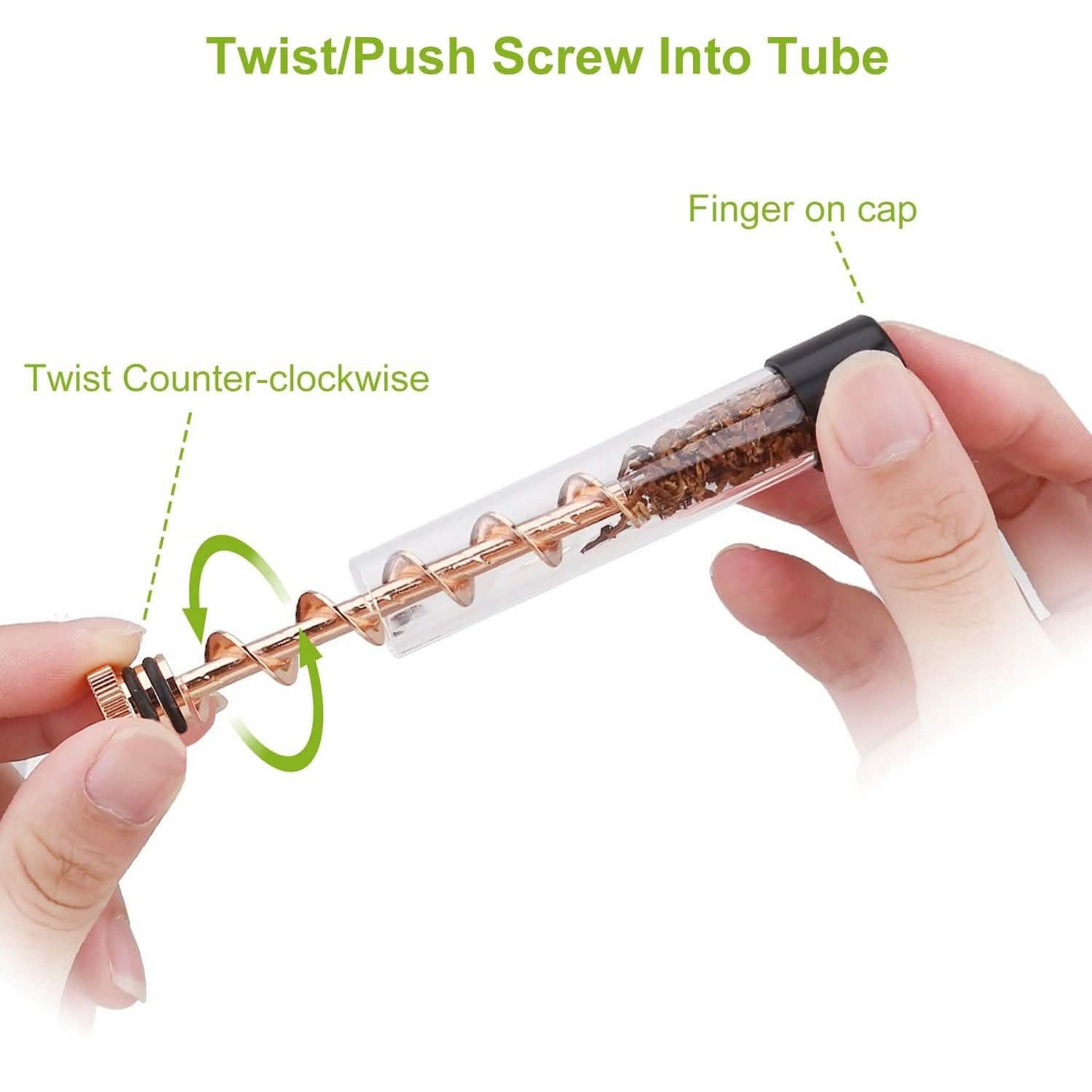 7-in-1 Grinder Blunt Kit with Smoking Metal Tip Cleaning Brush Everything Else - Tophatter Daily Deals