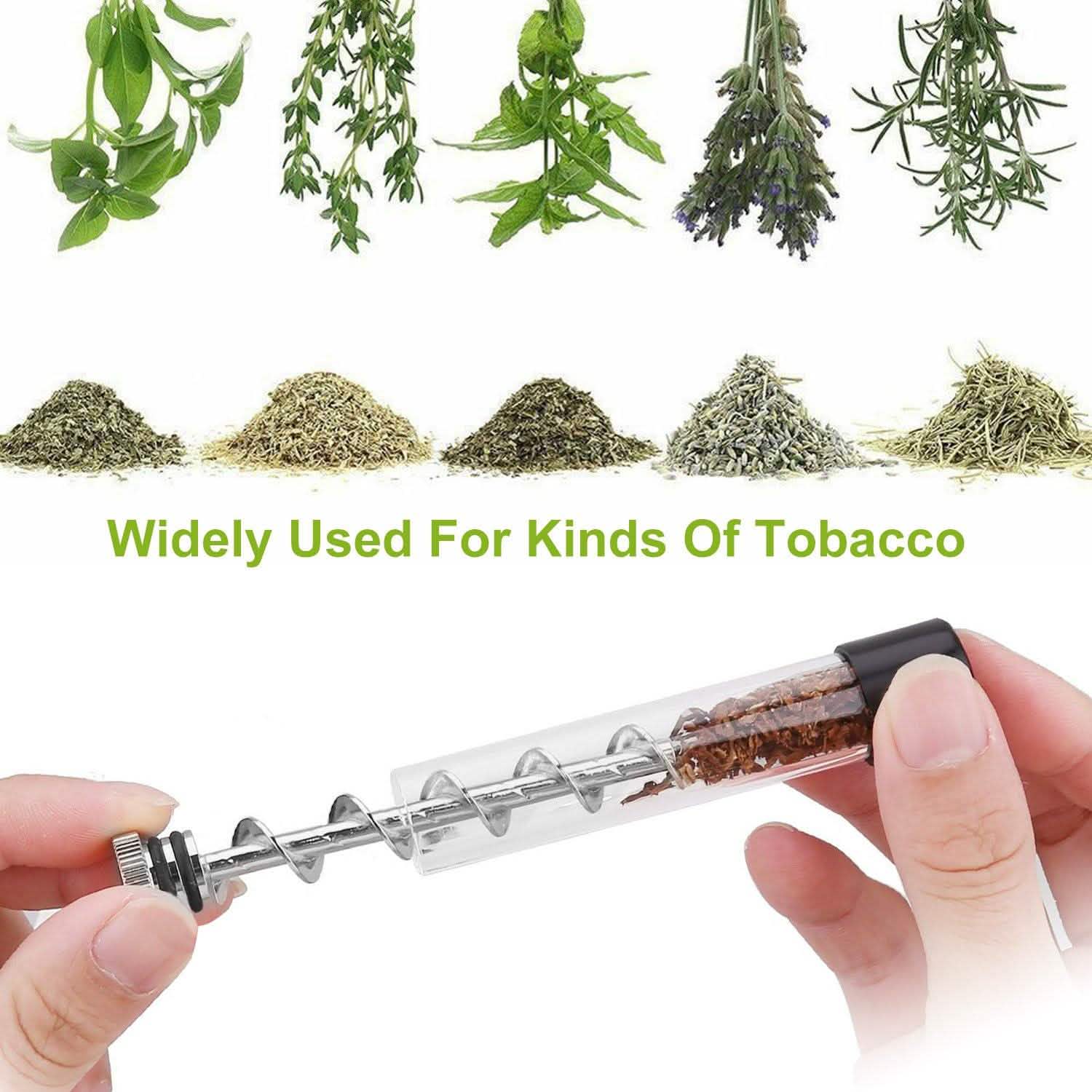 7-in-1 Grinder Blunt Kit with Smoking Metal Tip Cleaning Brush Everything Else - Tophatter Daily Deals