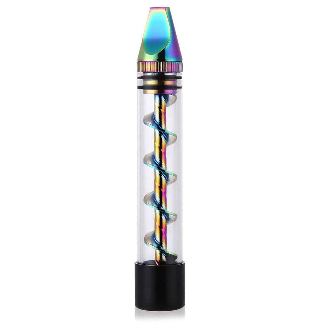 7-in-1 Grinder Blunt Kit with Smoking Metal Tip Cleaning Brush Rainbow Everything Else - Tophatter Daily Deals