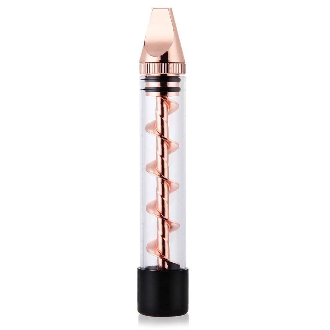7-in-1 Grinder Blunt Kit with Smoking Metal Tip Cleaning Brush Rose Gold Everything Else - Tophatter Daily Deals