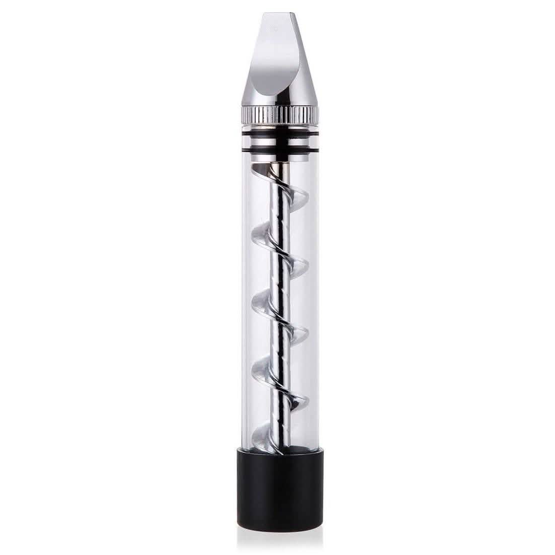 7-in-1 Grinder Blunt Kit with Smoking Metal Tip Cleaning Brush Silver Everything Else - Tophatter Daily Deals
