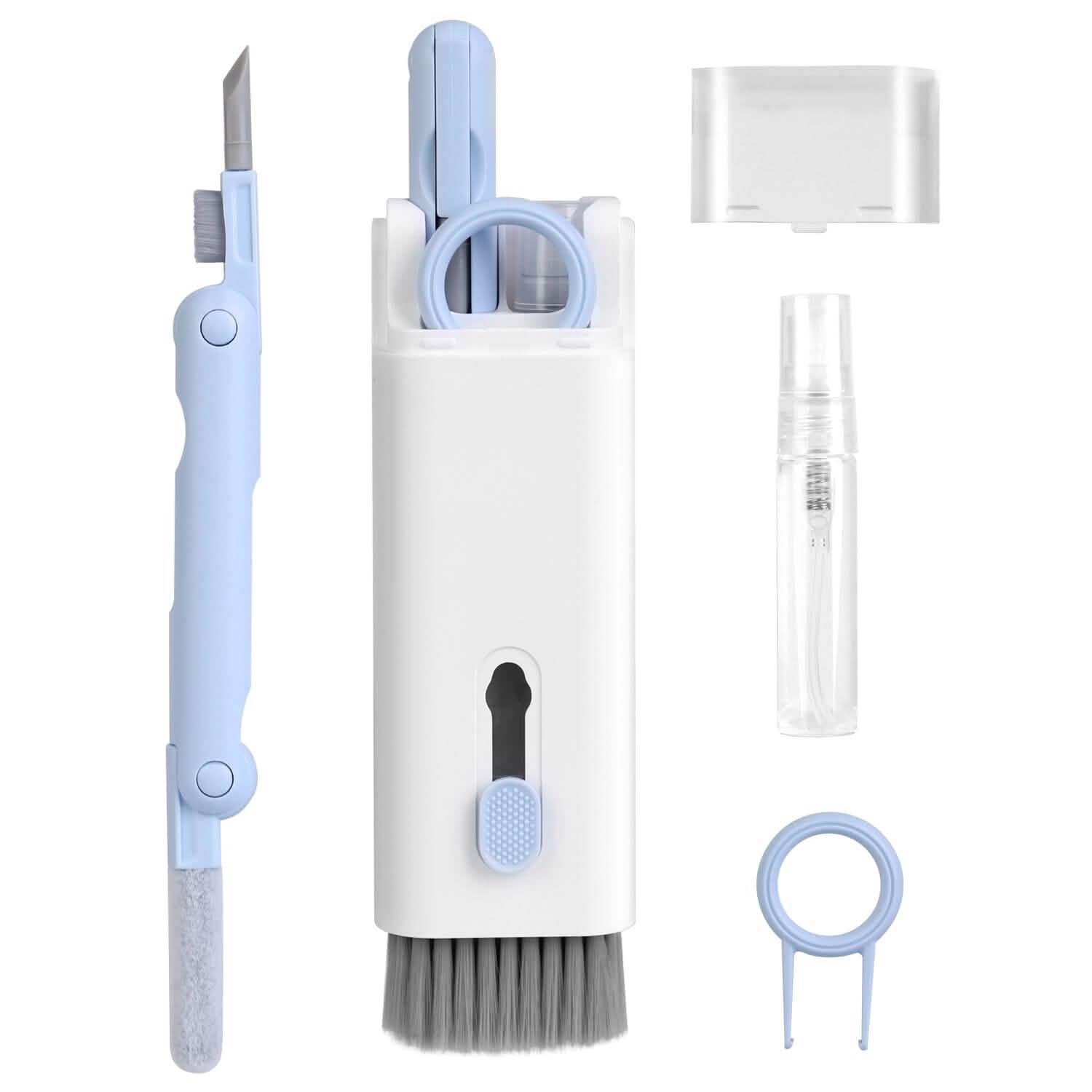 7-in-1 Laptop Keyboard Dust Cleaner Brush Blue Everything Else - Tophatter Daily Deals