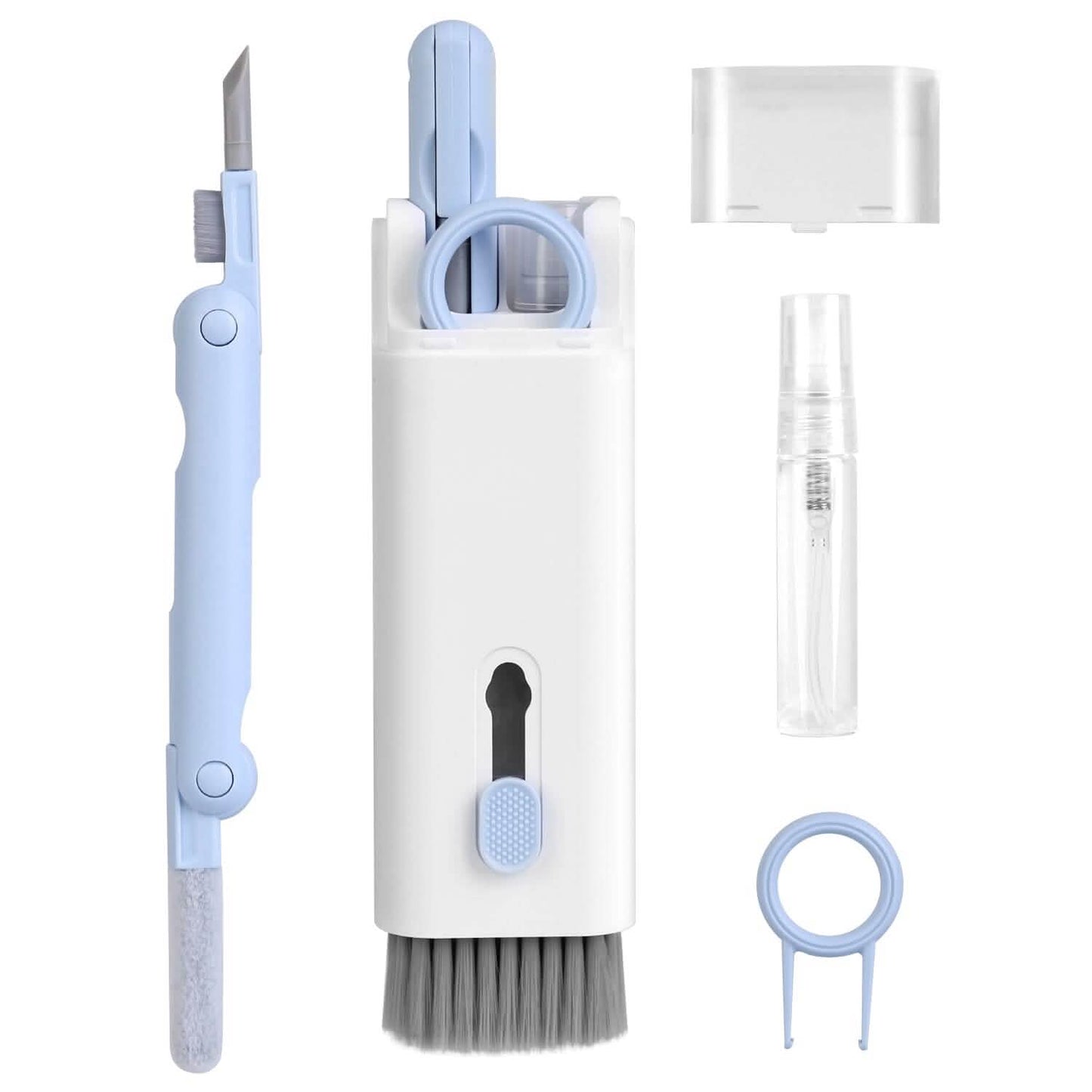 7-in-1 Laptop Keyboard Dust Cleaner Brush Blue Everything Else - Tophatter Daily Deals