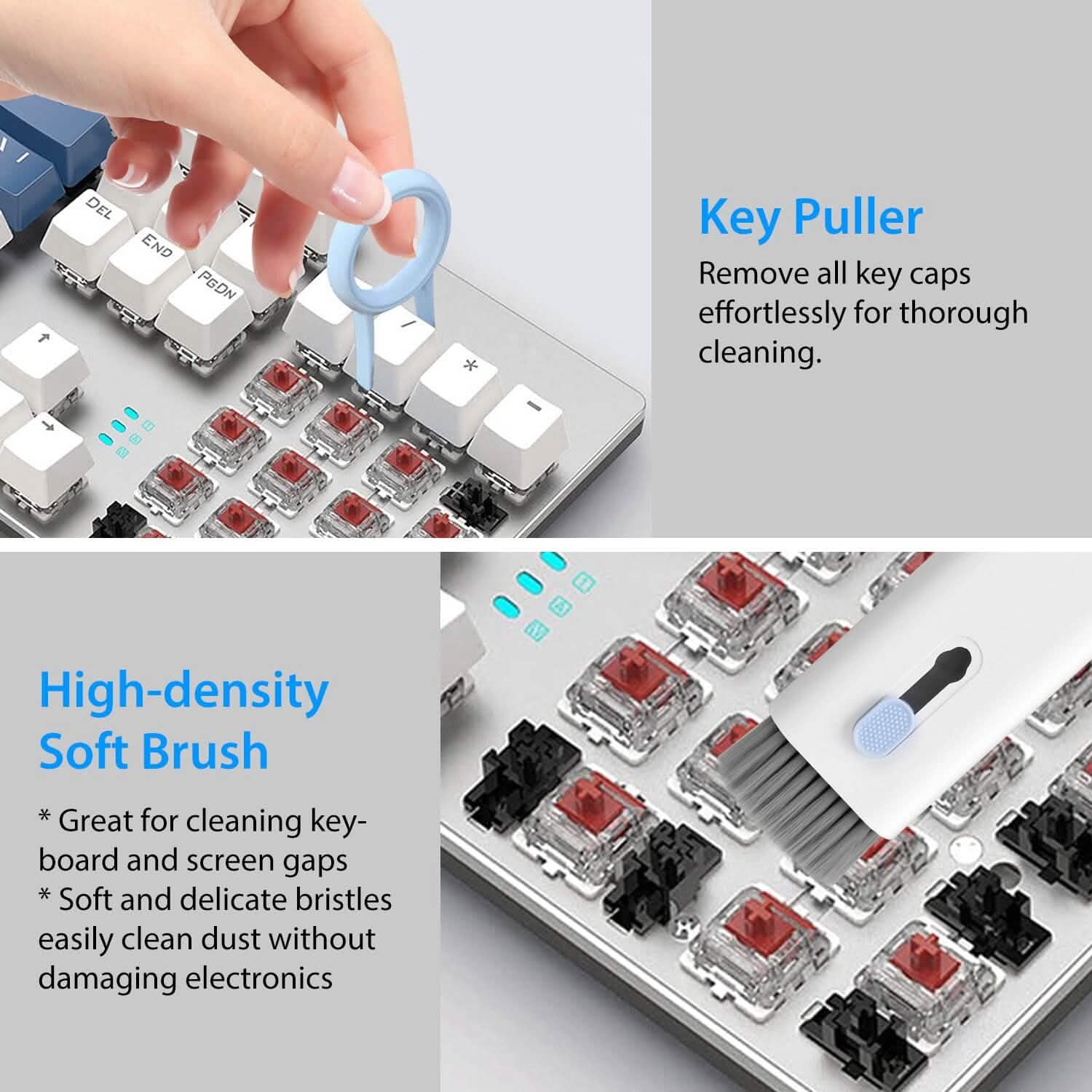 7-in-1 Laptop Keyboard Dust Cleaner Brush Everything Else - Tophatter Daily Deals