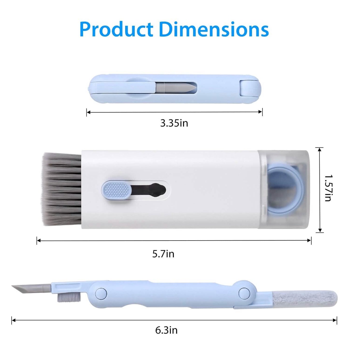 7-in-1 Laptop Keyboard Dust Cleaner Brush Everything Else - Tophatter Daily Deals