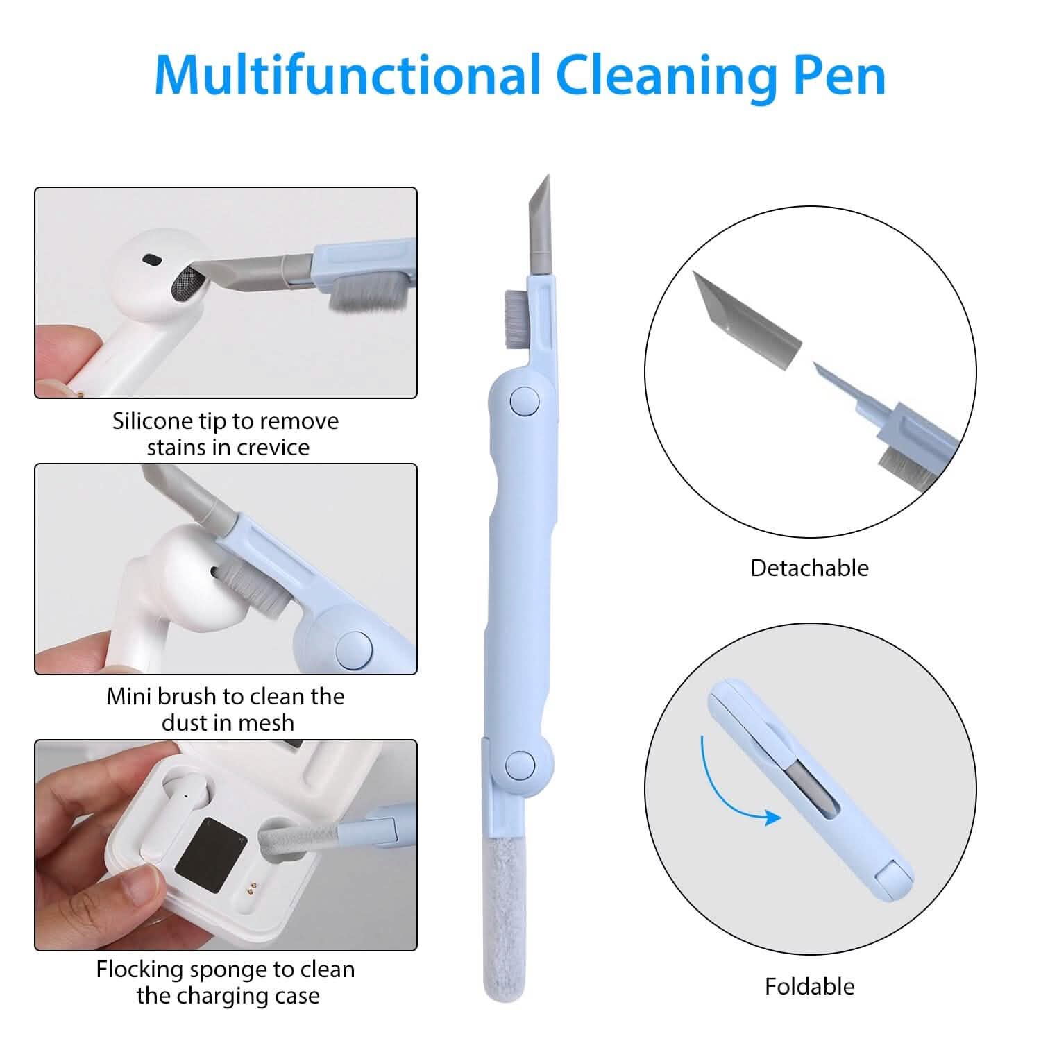 7-in-1 Laptop Keyboard Dust Cleaner Brush Everything Else - Tophatter Daily Deals