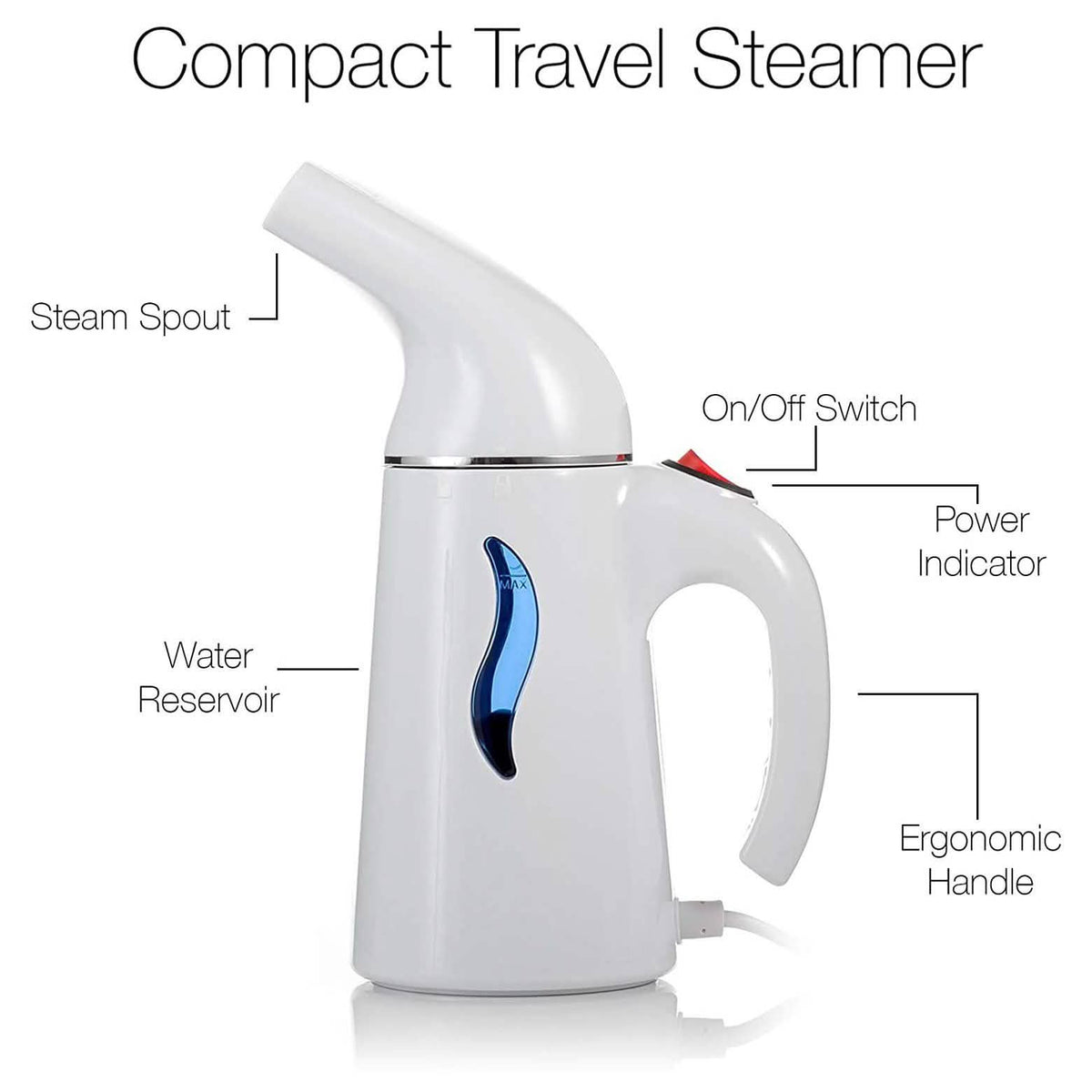 7-in-1 Powerful Steamer Wrinkle Remover Household Appliances - Tophatter Daily Deals