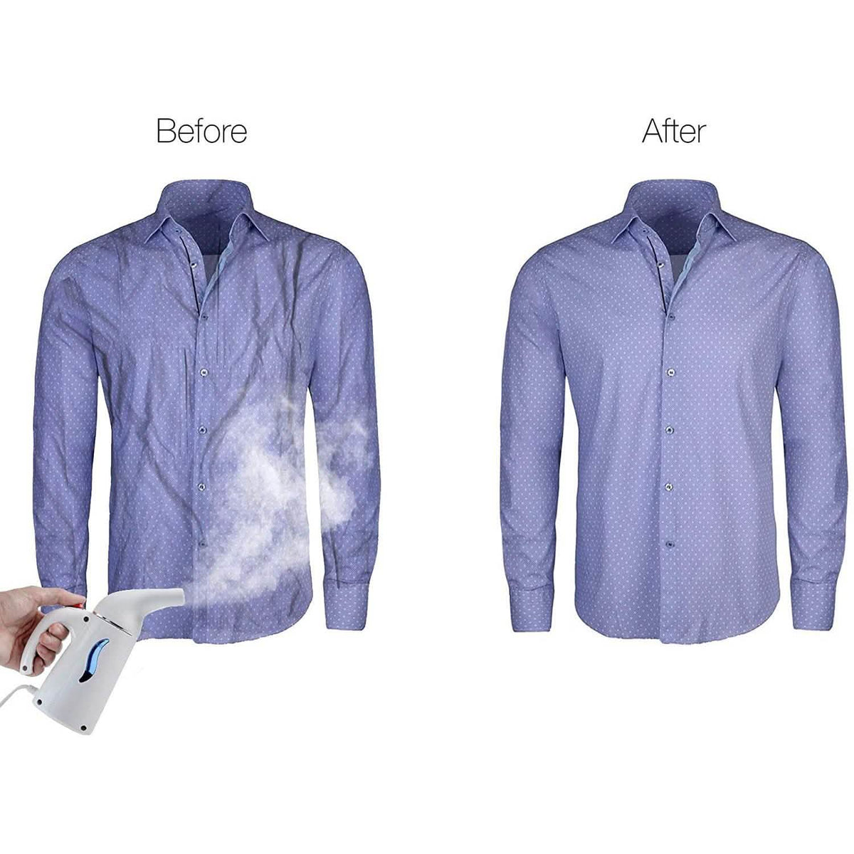 7-in-1 Powerful Steamer Wrinkle Remover Household Appliances - Tophatter Daily Deals