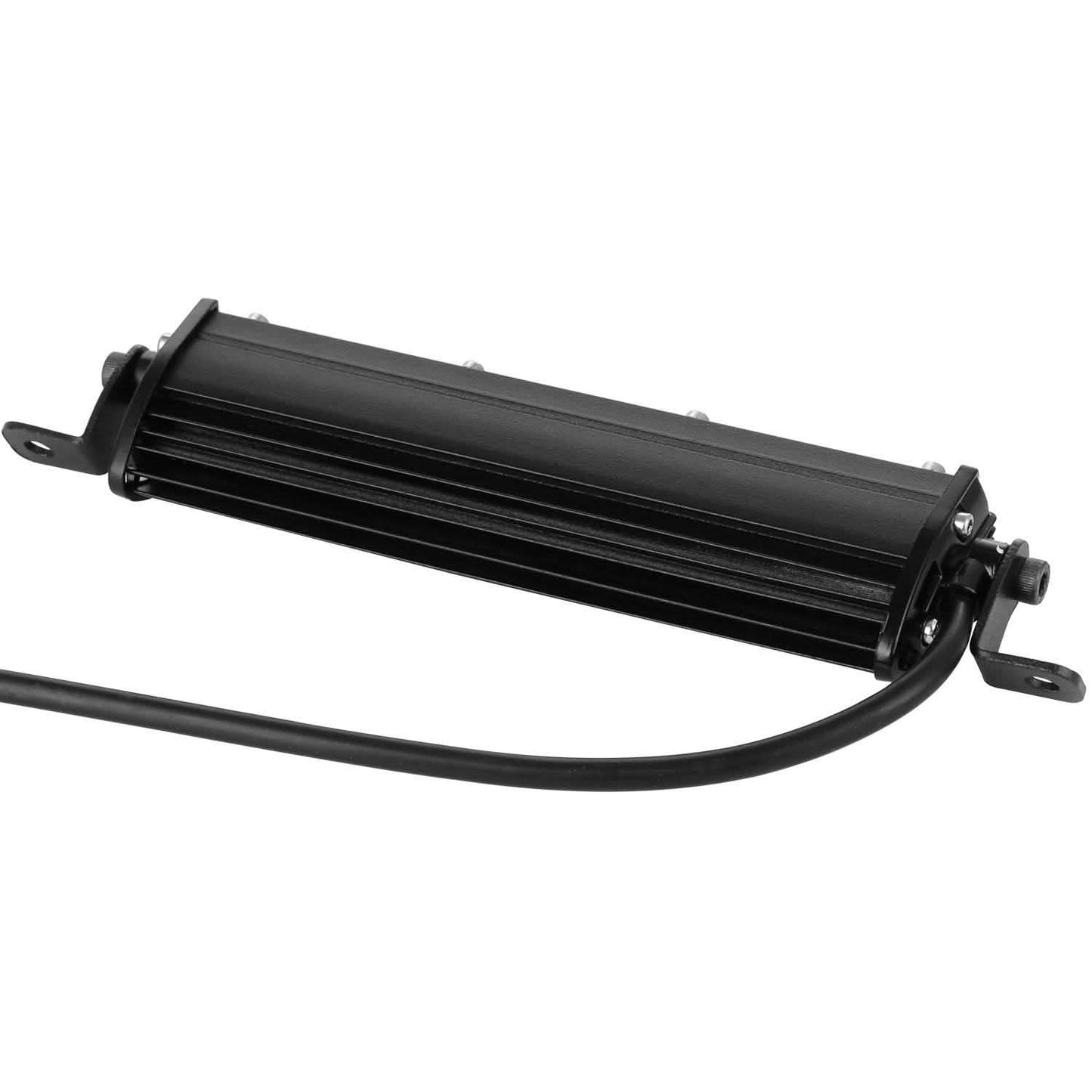 7" LED Light Bar Single Row Offroad Spot Lights Automotive - Tophatter Daily Deals