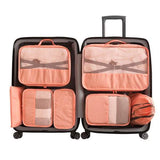7-Pack: Travel Storage Bag Orange Storage & Organization - Tophatter Daily Deals