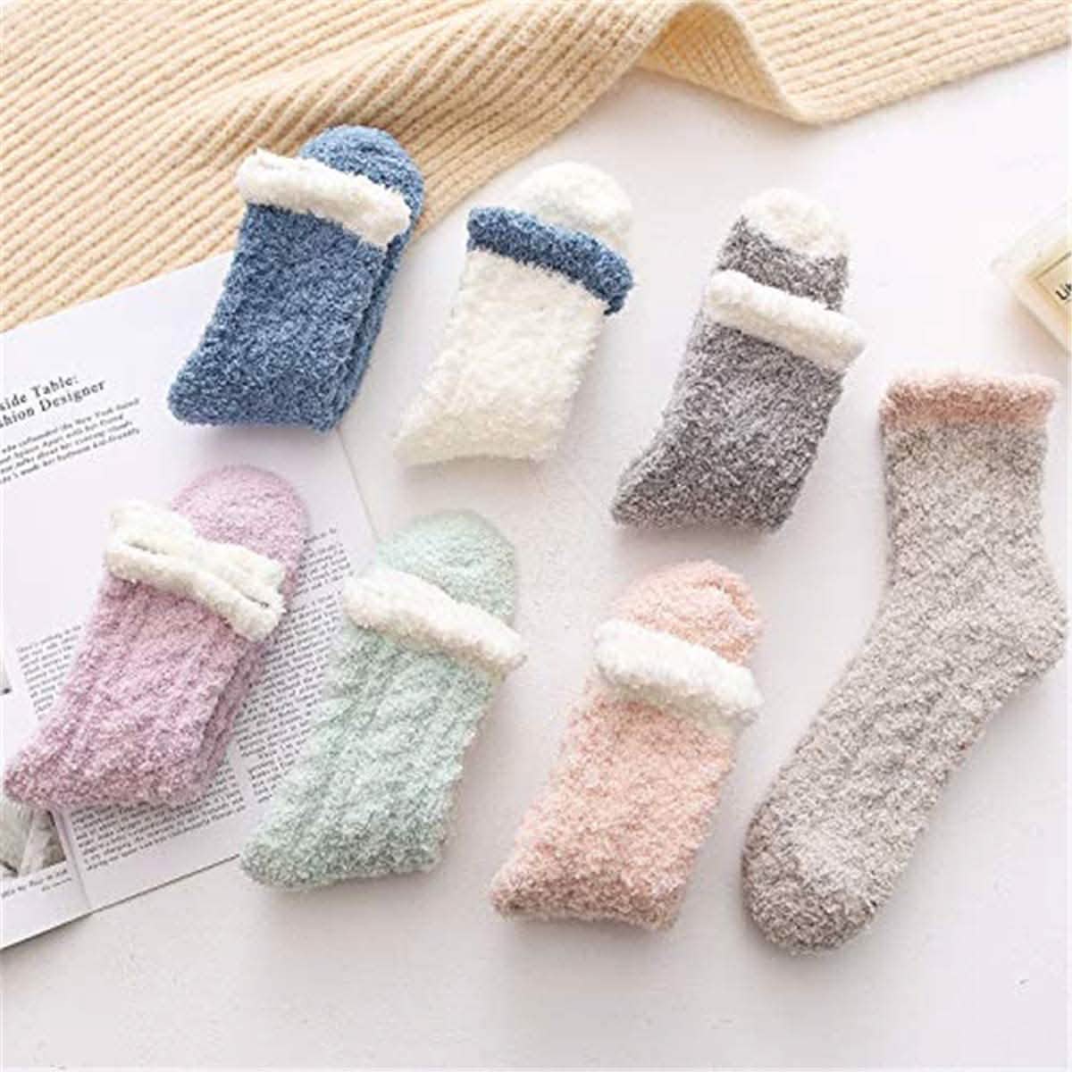 7-Pair: Women's Comfortable Sleeping Socks Women's Socks & Hosiery - Tophatter Daily Deals