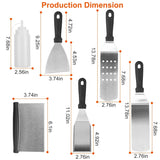 7-Piece Set: Stainless Steel BBQ Grilling Utensil Tools Kitchen Tools & Gadgets - Tophatter Daily Deals