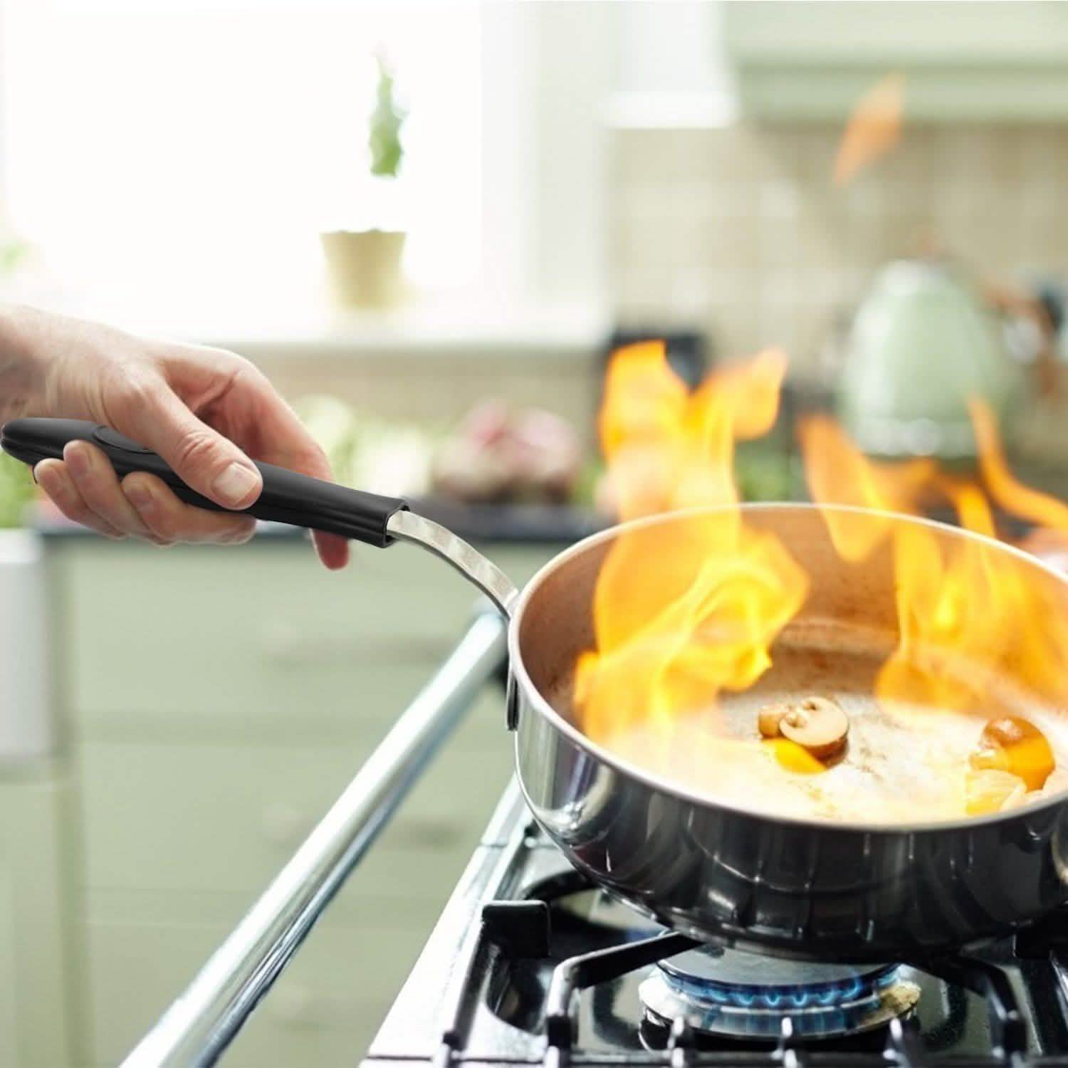 7-Piece: Silicone Hot Handle Holder Kitchen Tools & Gadgets - Tophatter Daily Deals