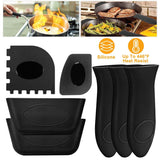 7-Piece: Silicone Hot Handle Holder Kitchen Tools & Gadgets - Tophatter Daily Deals